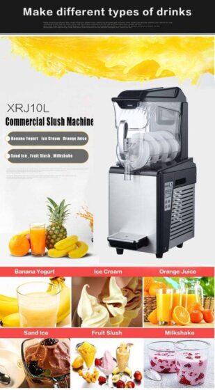 Cheap Shipping to Door 1 Bowl 10Lx1 Small Slushy Slush Machine
