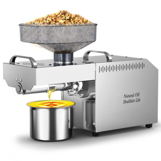 D03 whole-body stainless steel intelligent temperature control operating system oil press capacity 5-6kg/h