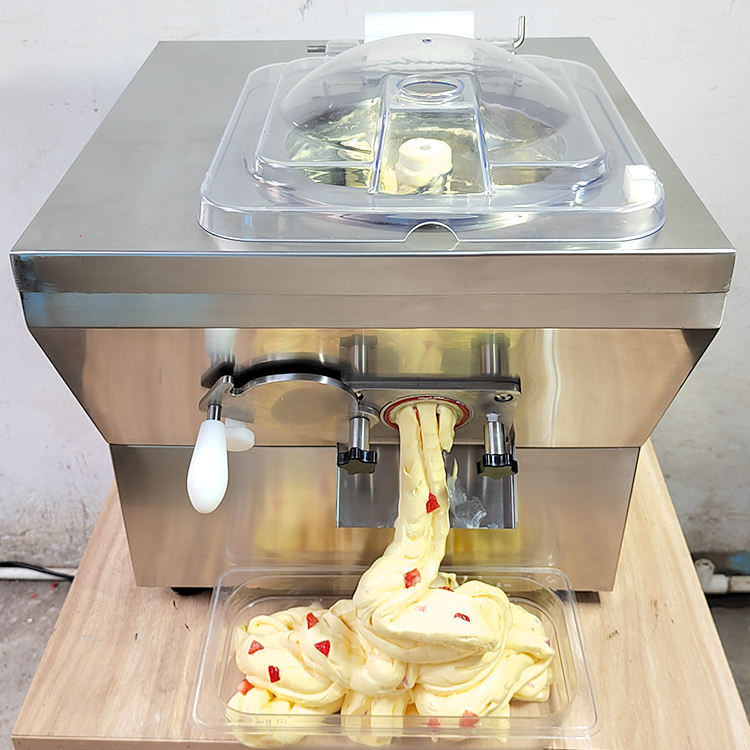 Table Top Mini Home Smart Commercial Ice Cream Machine All In One Gelato Ice Cream Machine Italian Gelato Ice Cream Making - Hard Ice Cream Machine - 12