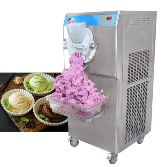 CE Rohs Approval Italy Commercial Full Automatic Gelato Hard Ice Cream Machine/italian ice