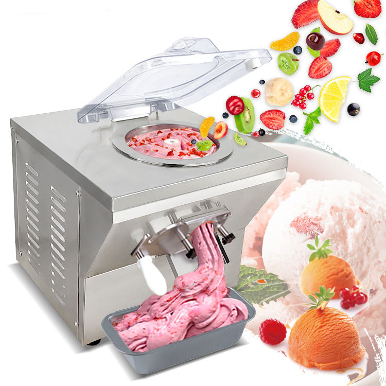 Table Top Mini Home Smart Commercial Ice Cream Machine All In One Gelato Ice Cream Machine Italian Gelato Ice Cream Making - Hard Ice Cream Machine - 7