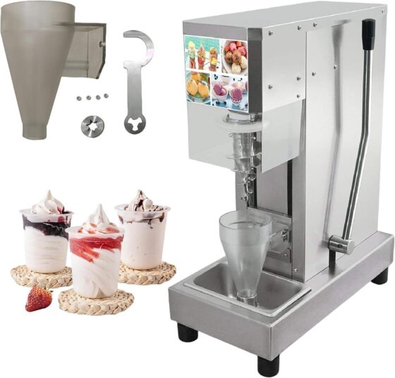 Swirl Drill Gelato Frozen Yogurt Fruits Ice Cream Blender/Swirl Ice Cream Machine