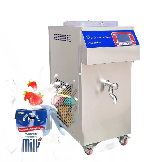 40L Low and High Temperature Pasteurization Machine/Milk Pasteurizer/Milksterilization Machine with Refrigeration