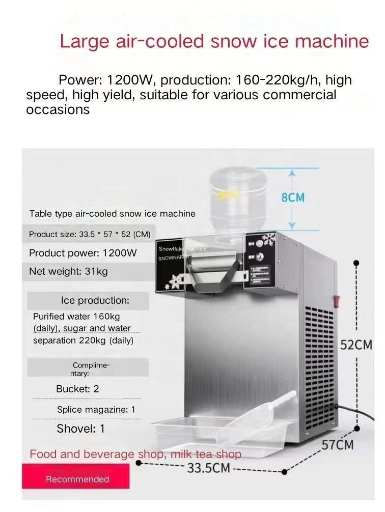 Snowflake Machine - CaiGuan Machinery
