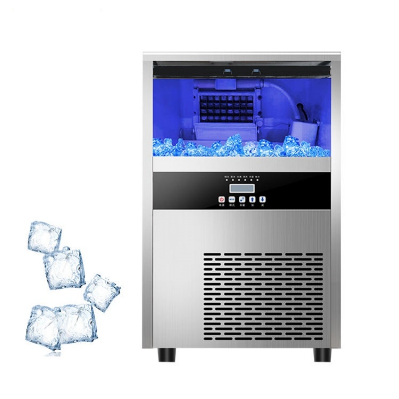 30KG Automatic Ice Cube Maker Machine 110V/220V Portable Design 200W Power Ice Machine