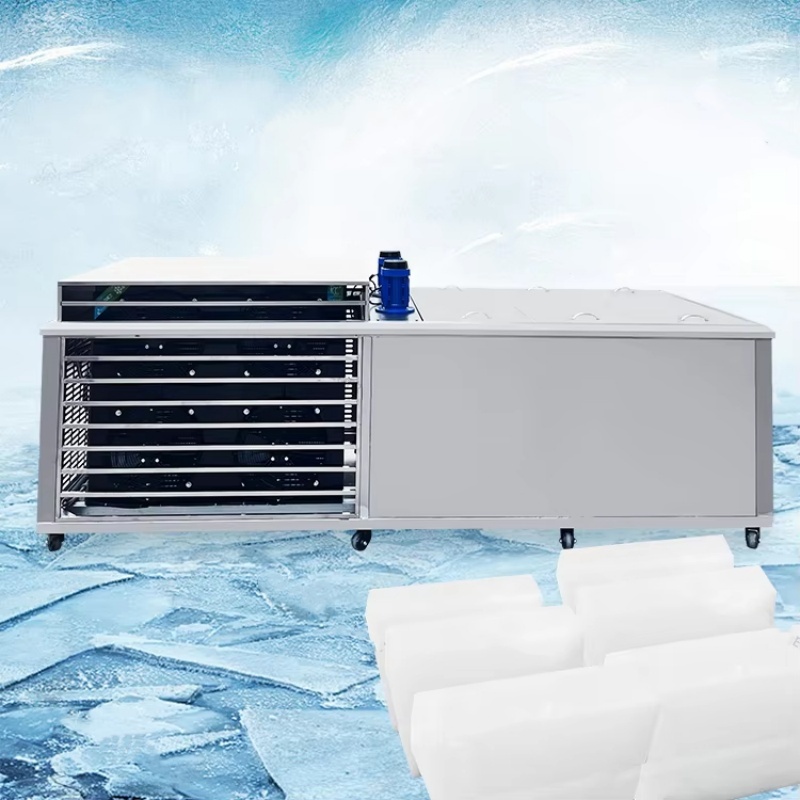 3000/Day Ice Machine Commercial Automatic 100pcs 5KG Block Ice Making Machine