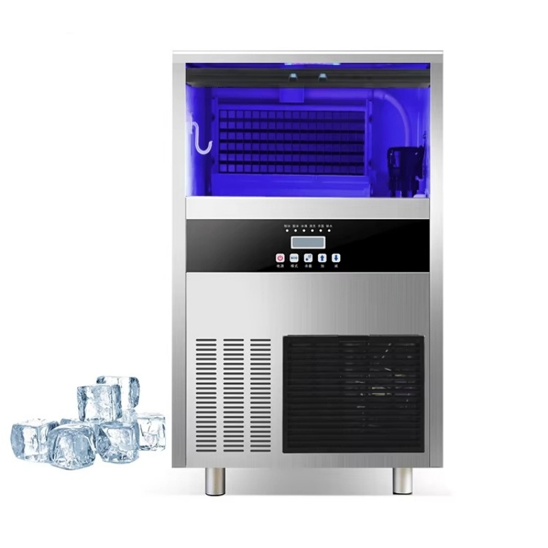 40KG Commercial High Efficiency Automatic 220V/110V Ice Cube Making Machine for Home & Hotel Use