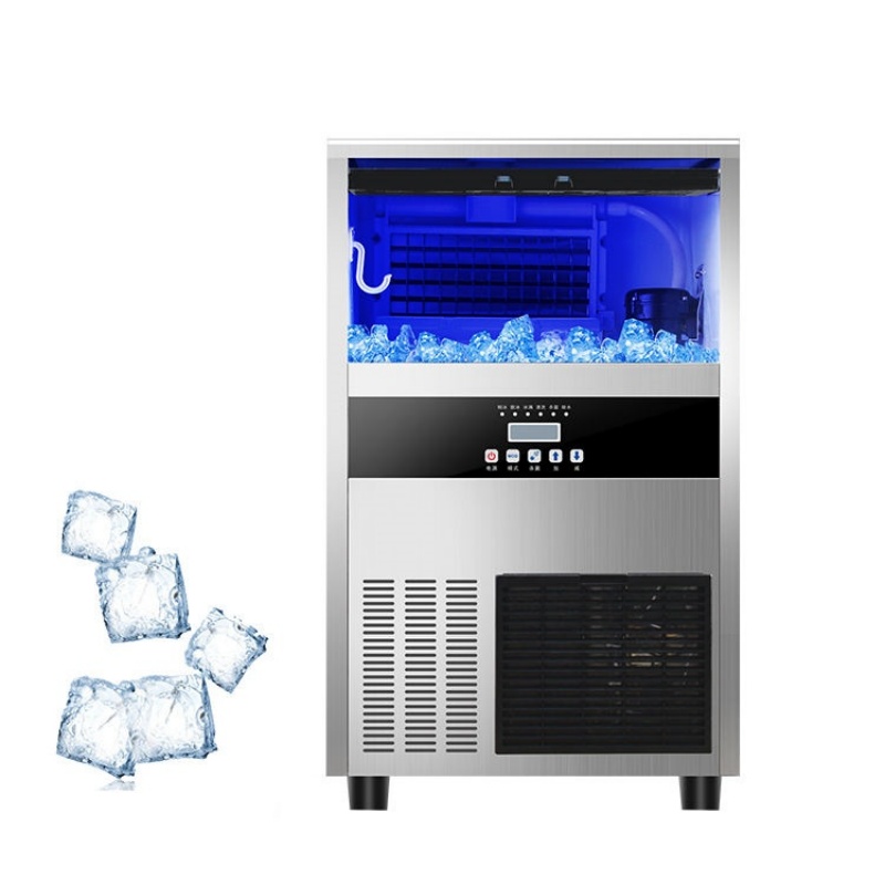 60KG Hot Sale Commercial Ice Cube Making Machine Automatic Vertical 220V/110V 30-80kg/day for Hotels