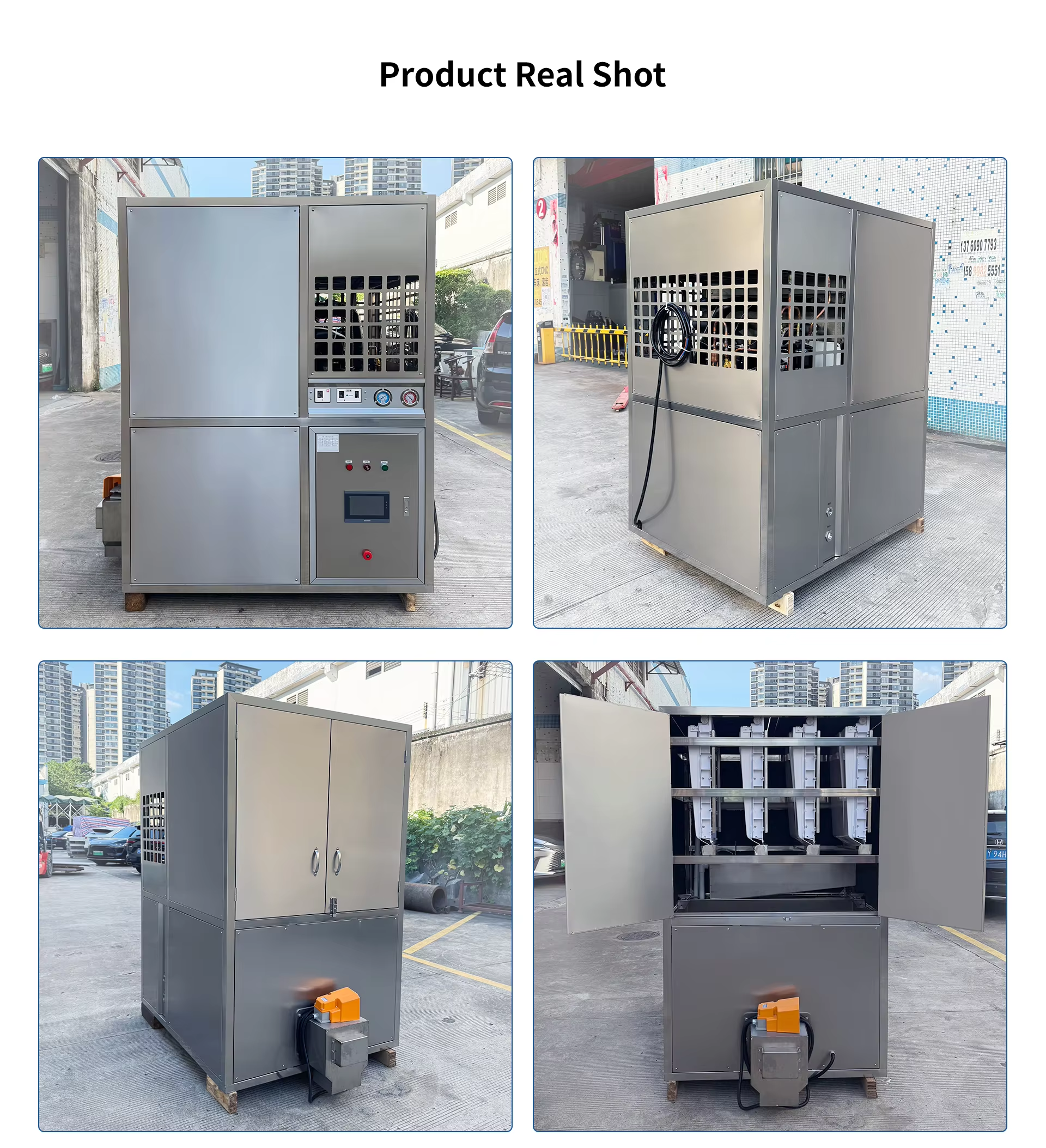 CYFKB-5 Industrial Ice Maker Large Capacity 5000KG/24H Ice Cube Machine Cube Ice Making Machine