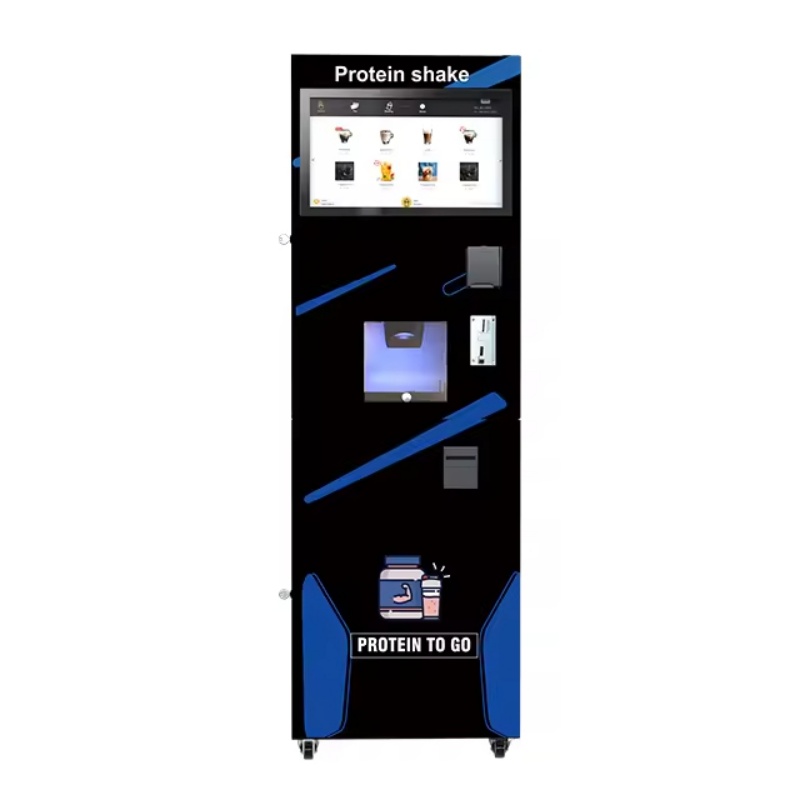 GS505 Smart Automatic Self-service Instant Protein Shake/Premix Powder/Milk Tea/Coffee Vending Machine with Coin Card Payment