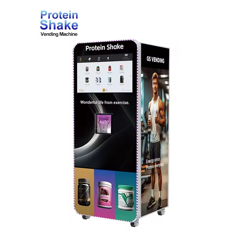 GS805 24/7 Smart Protein Shake Vending Machine with 27