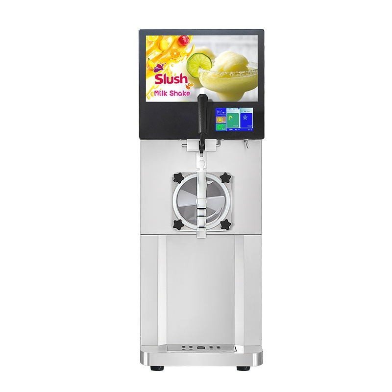 ICM-100 Single Tank Frozen Cocktail Ice Slushie Bubble Tea Margarita Milkshake Ice Slush Machine
