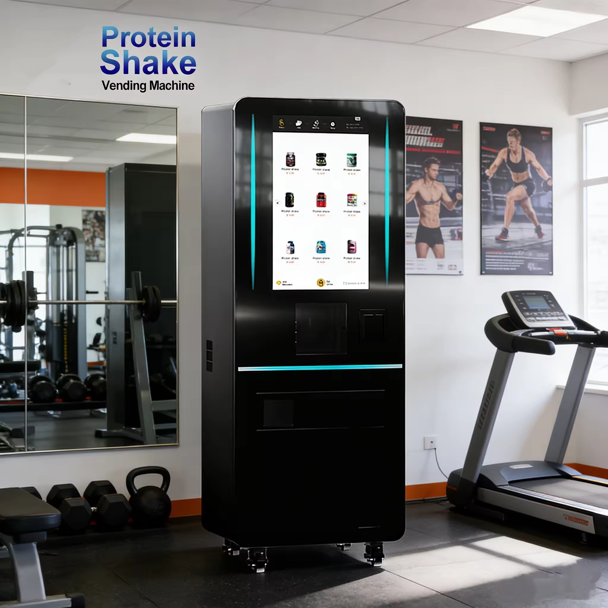 🔥Brand New Protein Shake Vending Machine🥤