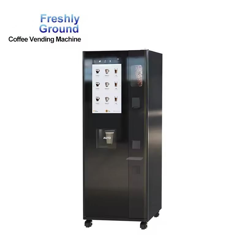 JK88 Mult-Payment Automatic Freshly Ground Coffee Vending Machine with Auto Cup Dispenser
