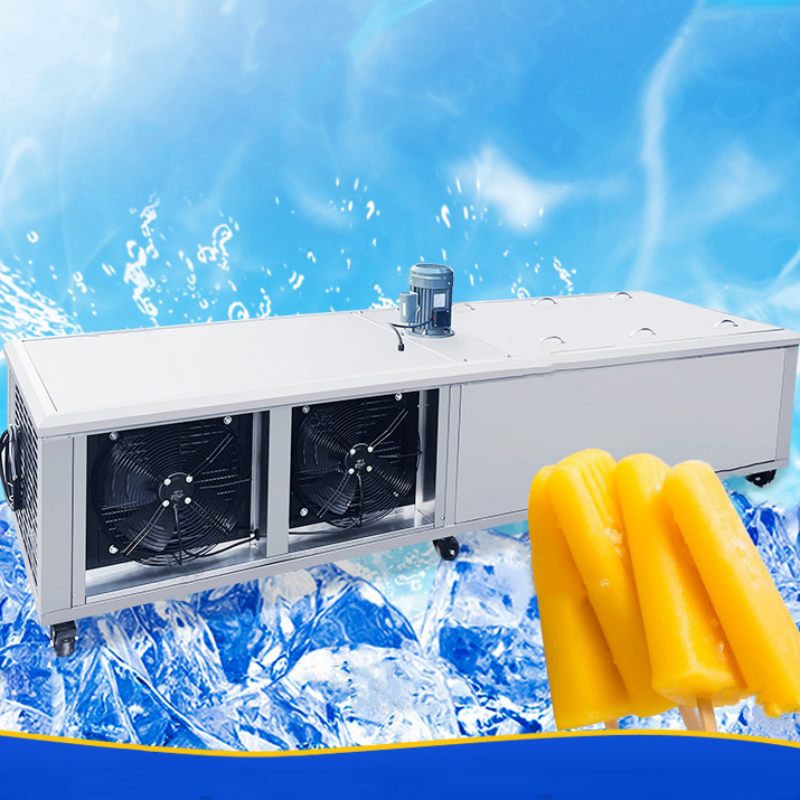 Automatic Ice Popsicle Machine 10 Molds High Productivity Ice Lolly Maker Machine