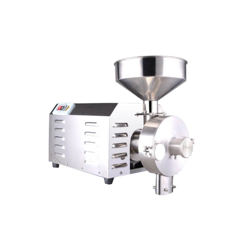 HK-830 Professional Small Electric Motor Dry Grain Nuts Milling Powder Machine 20-40KG/H Capacity